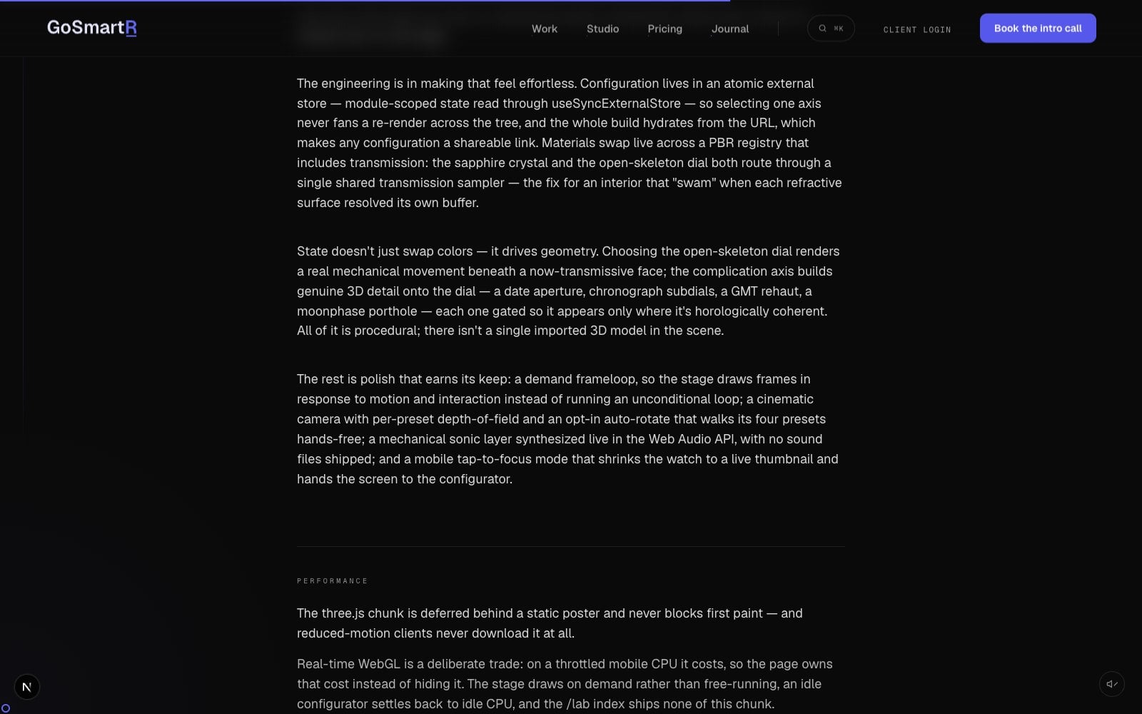 MERIDIAN inner page