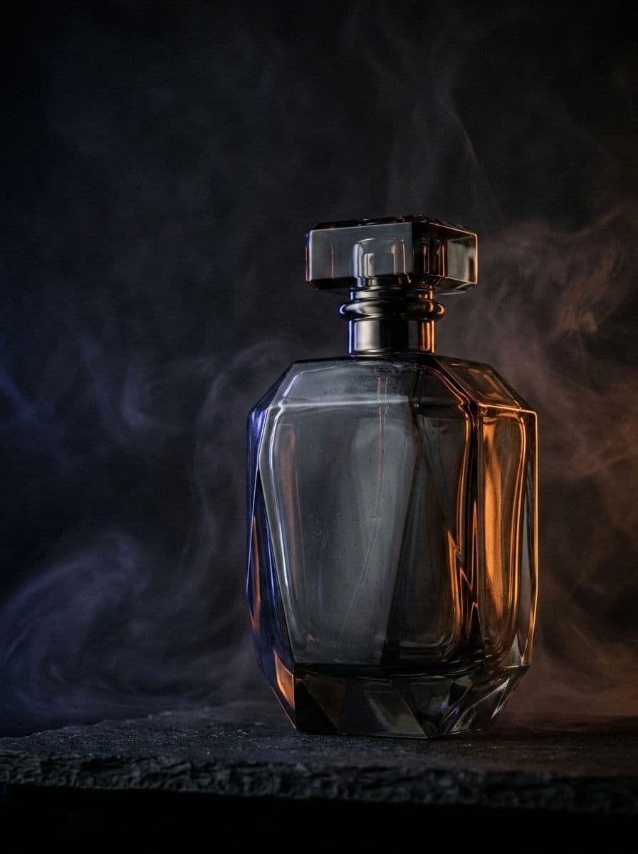 VESPER — bottle still, composed in low light